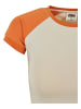 Urban Classics T-Shirts in softseagrass/vintageorange