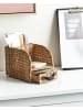 Beliani Aufbewahrungsbox MALPELO in Naturfarben/Braun - (W) 14 x (H) 16 x (L) 14 cm
