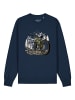 wat? Apparel Sweatshirt Mountainbike und Berge in Dunkelblau
