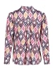 Betty Barclay Schlupfbluse langarm in Pink/Dark Blue