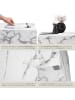 tectake Beistelltisch Inkl. Bodenschoner, Belastbarkeit 45 kg, 90 x 50 x 40 cm