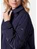 GOLDNER Leicht wattierte Glanz-Hemdjacke in marine