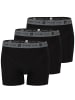 Stark Soul® Retro-Boxershorts 3'er Pack in schwarz