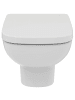 Ideal Standard WC-Set mit Absenkautomatik i.life A 54,5 x 36 x 33,5 cm weiß in weiß