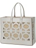 COCCINELLE Handtasche Monogram Slice 1802 in Brilliant White