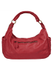 Samantha Look Handtasche echt Leder in rot
