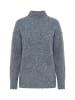 Ulla Popken Pullover in hellgrau mélange