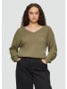 QS Strickpullover in 7854_olivgrün