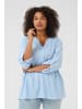 KAFFE curve Langarm-Bluse KCmille Loose fit in Soft Chambray
