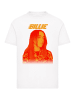 F4NT4STIC T-Shirt Billie Eilish Portrait in weiß