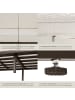 tectake Garten-Loungeset Comosa, höhenverstellbare Füße, braun/beige