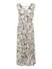 Kaffe Kleid KAvicki A-shape in Grey Graphic Blur Print