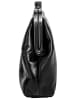 SPIKES & SPARROW Abendtasche echt Leder in schwarz