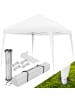 tectake Rattan Gartenzelt, inklusive Spannseile, Heringe und Tragetasche