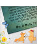 Mr. & Mrs. Panda Badetuch Maus Sterne Design mit Spruch in Gelb Pastell