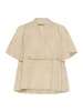CULTURE Kurzarm-Bluse CUjalia Relaxed fit in Oyster Gray