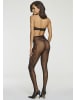 PETITE FLEUR GOLD Netzstrumpfhose in schwarz