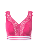 Ulla Popken BH ohne Bügel in pink