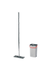 relaxdays Flachmopp-Set in Grau - 5 l