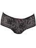 Anita Slip Fleur in Schwarz