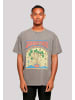 F4NT4STIC Oversize T-Shirt US National Parks Joshua Tree in Asphalt