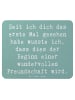 Mr. & Mrs. Panda Mauspad Spruch Neue Freunde finden mit Spruch in Meeresbrise