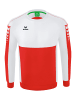 erima Kinder Six Wings Sweatshirt in rot/weiss