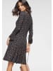 Laura Scott Jerseykleid in schwarz-geblümt