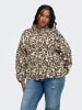 ONLY Carmakoma Fleece Sweatshirt in Bracken