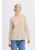b. young BYNONINA ONECK JUMPER 2 KNIT Regular fit in Cement Melange