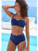 s.Oliver Bügel-Bandeau-Bikini-Top in marine