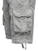 Humy Cargo Shorts Chino Bermuda mit Kordel am Saum A&S in Hellgrau