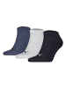 Puma Socken 3er Pack in Blau/Grau