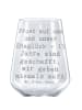 Mr. & Mrs. Panda Glas für Rotwein Spruch 15. Hochzeitstag Gläser... in Transparent