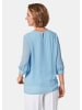 GOLDNER Bluse in eisblau