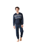 hajo Pyjama in Dunkelblau