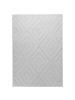 Beliani Kurzflor BORAH in Grau - (W) 160 x (L) 230 cm