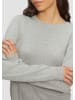 QS Strickpullover langarm in Grau