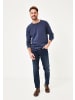 Paddock's 5-Pocket Jeans PIPE in dark blue overdyed black used