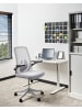 Beliani Bürostuhl OVERLORD in Grau/Schwarz - (W) 49 x (H) 100 x (L) 63 cm