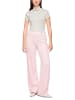 MARC CAIN ADDITIONS  Stehkragen-Shirt aus Baumwollstretch in Vapor Blue