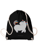 Mr. & Mrs. Panda Gym-Tasche Einhorn Stolzieren ohne Spruch in Schwarz