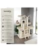 tectake Katzenbaum Gismo 195 cm Diverse Farben  (Beige/Weiß)