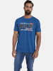 Jan Vanderstorm T-Shirt JACOB in royal blau