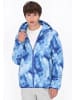 MO Men Jacket in blue multicolor