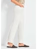 GOLDNER Kurzgröße:  Bauchweghose Adelina mit Formbund in cremeweiß