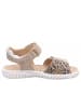 superfit Sandale Sparkle in Beige