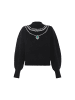 faina Damen Sweater in SCHWARZ