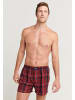 Jockey Boxershort Just Squared Woven in Rot