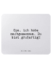 Mr. & Mrs. Panda Mouse Pad Opa, ich habe nachgemessen.... mit Sp... in Aquarellblau